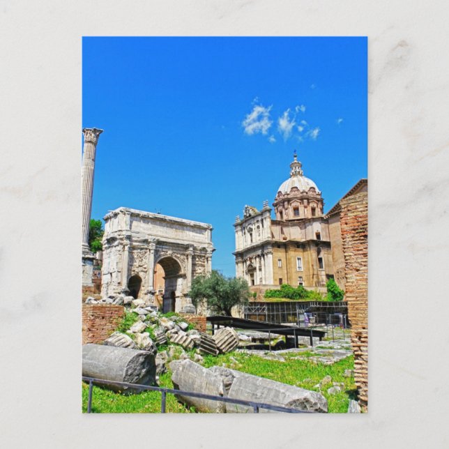 Roman Forum Vykort (Framsida)
