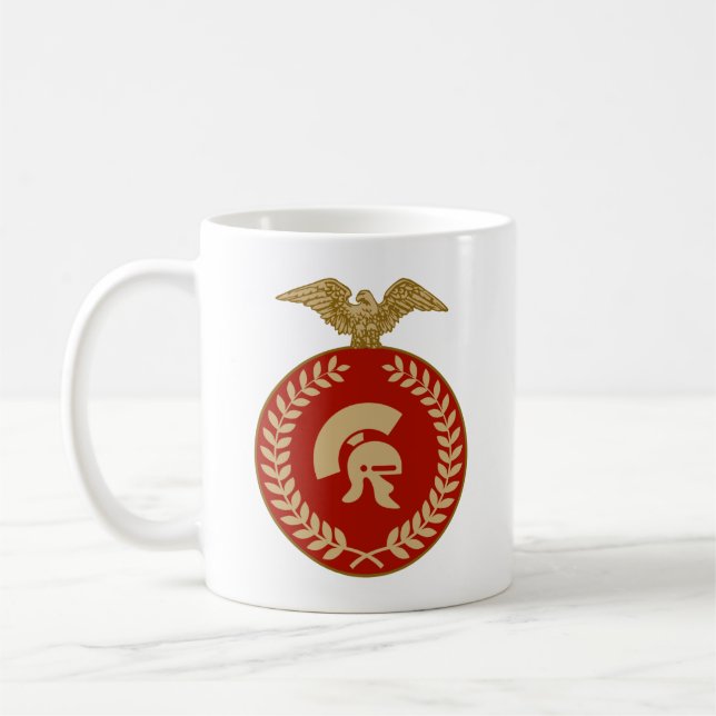 Roman Gladiator Kaffemugg (Vänster)