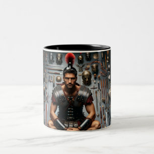 Roman Gladiator Två-Tonad Mugg