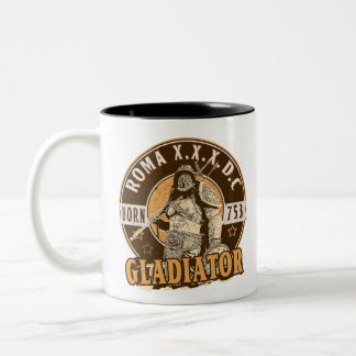 Roman Gladiator Två-Tonad Mugg