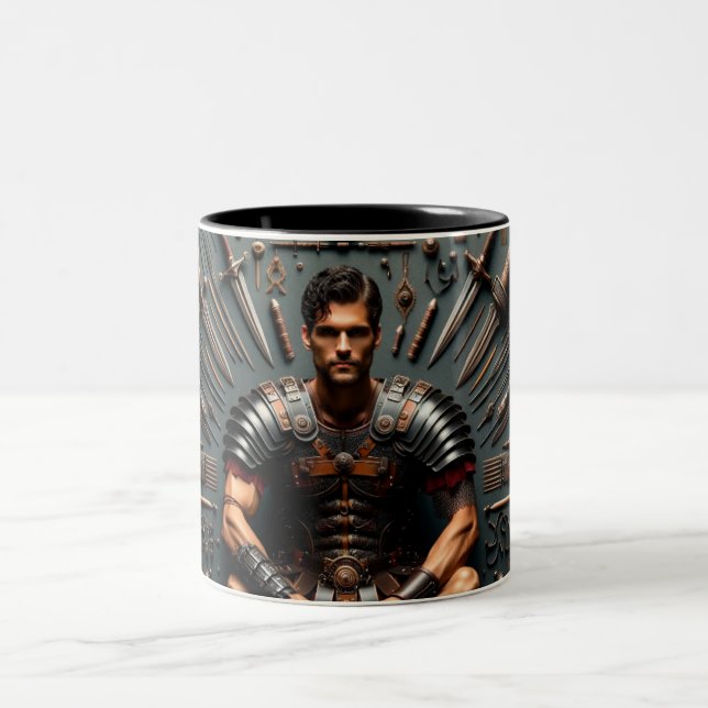 Roman Gladiator Valor Knolling Mugg (Center)