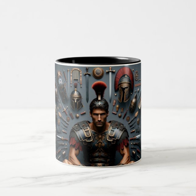 Roman Gladiator Valor Knolling Mugg (Center)