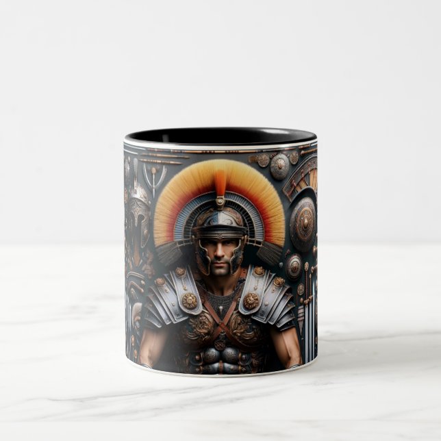 Roman Gladiator Valor Knolling Mugg (Center)