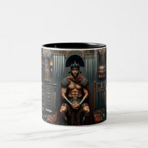 Roman Gladiator Valor Två-Tonad Mugg