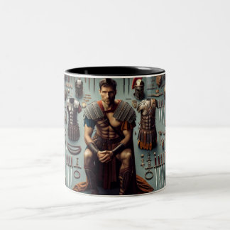 Roman Gladiator Valor Två-Tonad Mugg