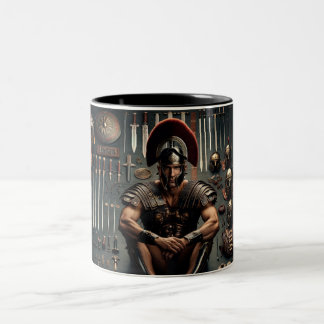 Roman Gladiator Valor Två-Tonad Mugg