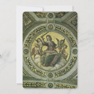 Roman Goddess Justice med Änglar av Raphael