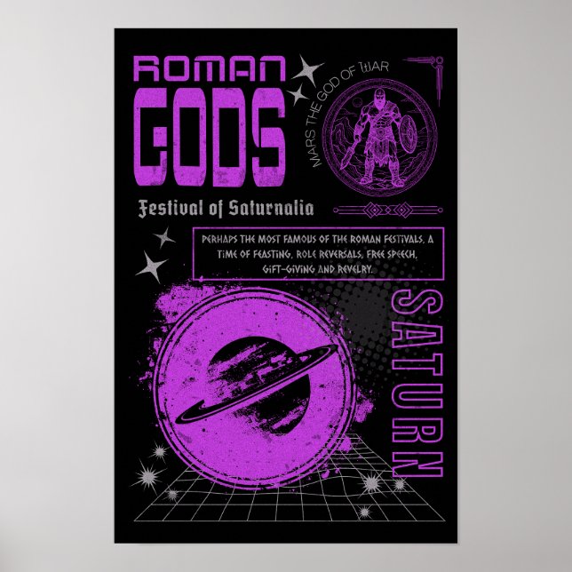 Roman Gods Poster (Framsidan)