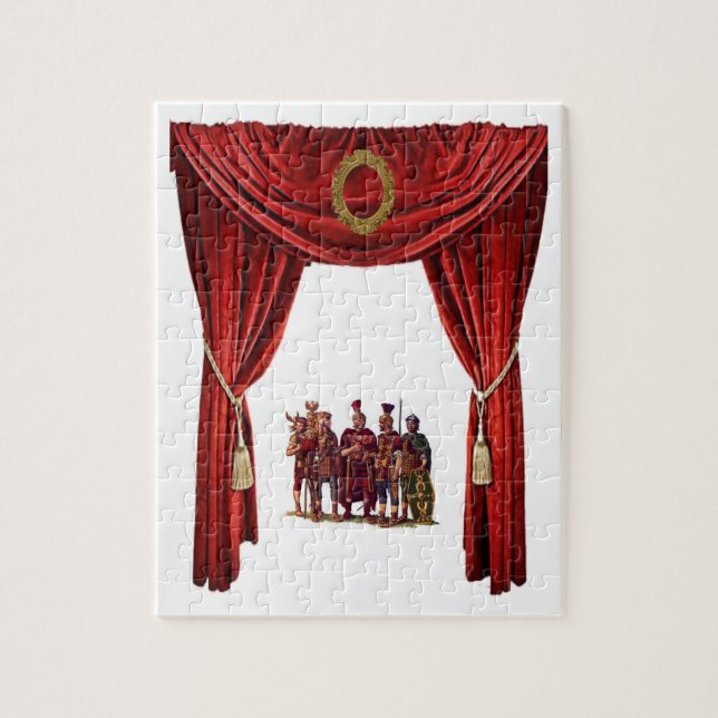 Roman Jigszle Puzzle Pussel (Vertikal)