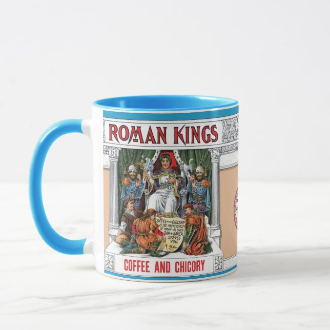 Roman Kung Fabled Coffee Label ・ Ceramic 11 oz Mugg (Vänster)