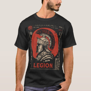 Roman Legioner Soldier Historical Design T Shirt