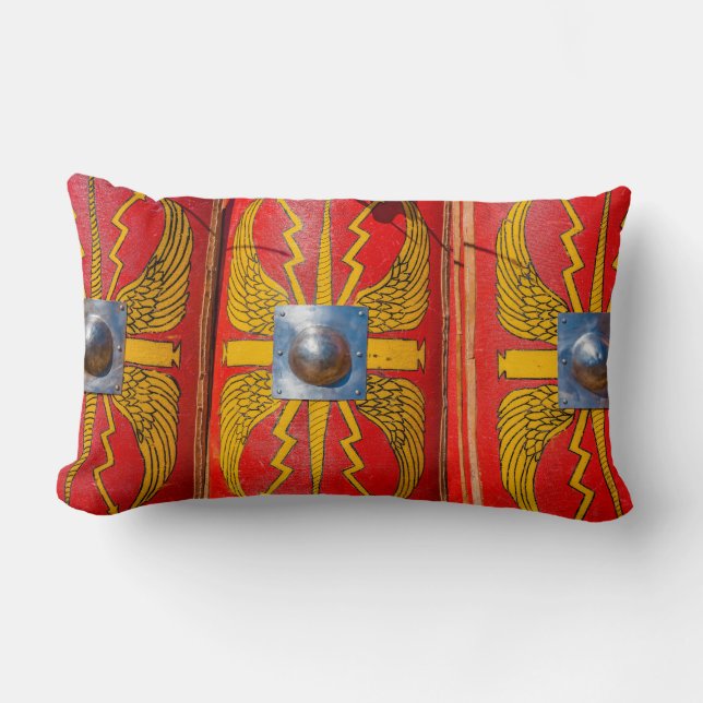 Roman Military Shield - Scutum Lumbarkudde (Framsida)