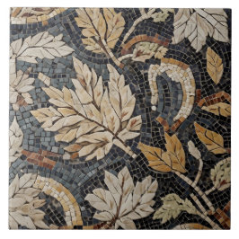 Roman Mosaic Stil Lövs Ceramic Tile Kakelplatta