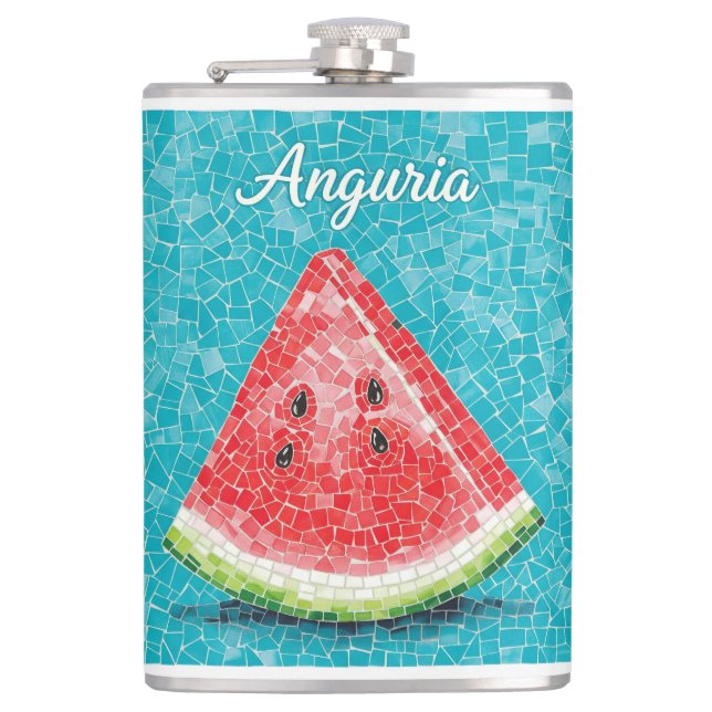 Roman Mosaic, Watermelon Slice av Natasha Us Fickplunta (Framsidan)