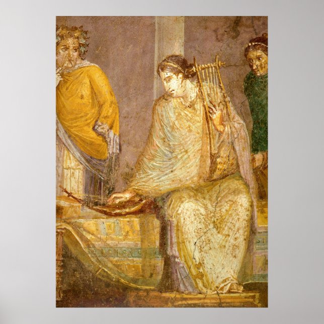 Roman Musician Poster (Framsidan)