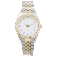 Roman Numbers Matellic Modern Snyggt Bracelet