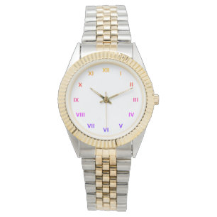 Roman Numbers Matellic Modern Snyggt Bracelet Armbandsur