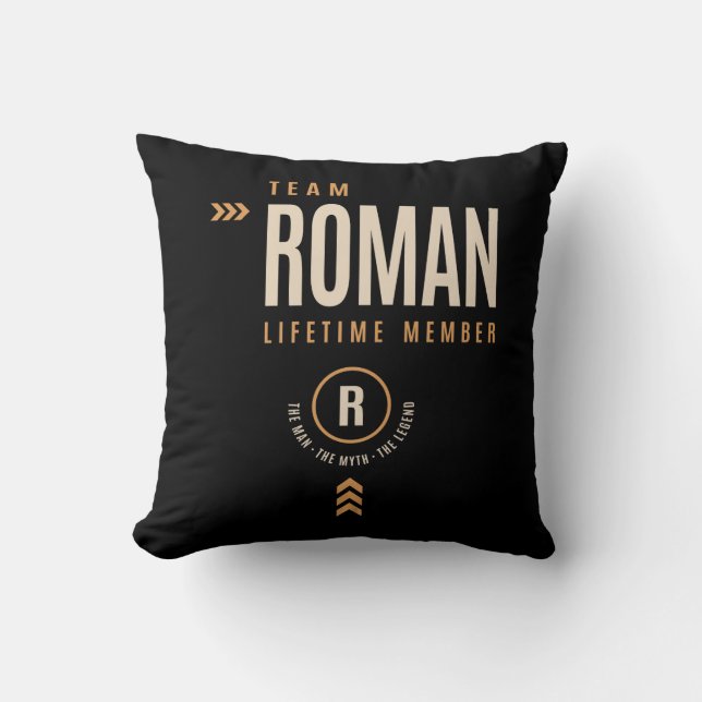 Roman Personlig Namn - Lusromersk Kudde (Framsida)