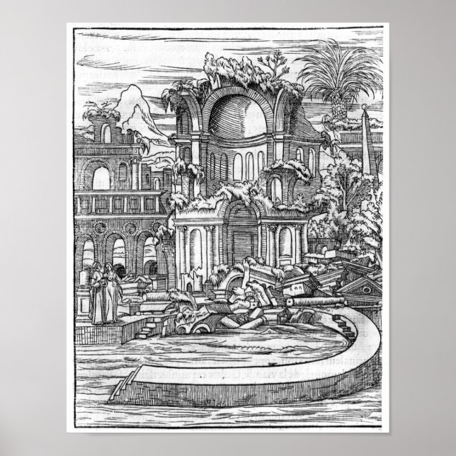 Roman Ruins Poster (Framsidan)
