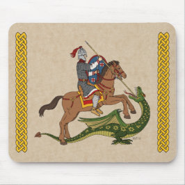 Roman Saint George och Dragon Musmatta