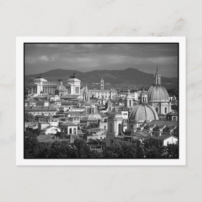 Roman Skyline Postcard Vykort (Framsida)