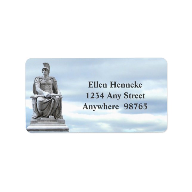 Roman Soldier Adressetikett (Framsidan)