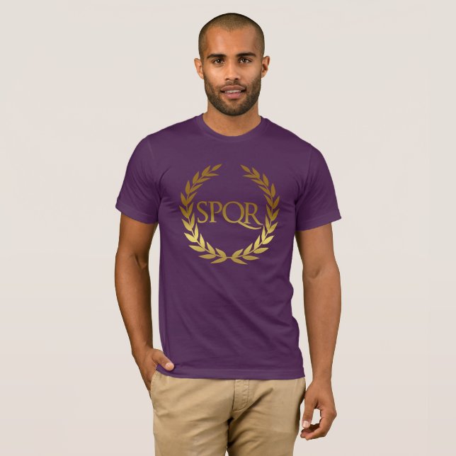Roman SPQR T-shirt (Hel framsida)
