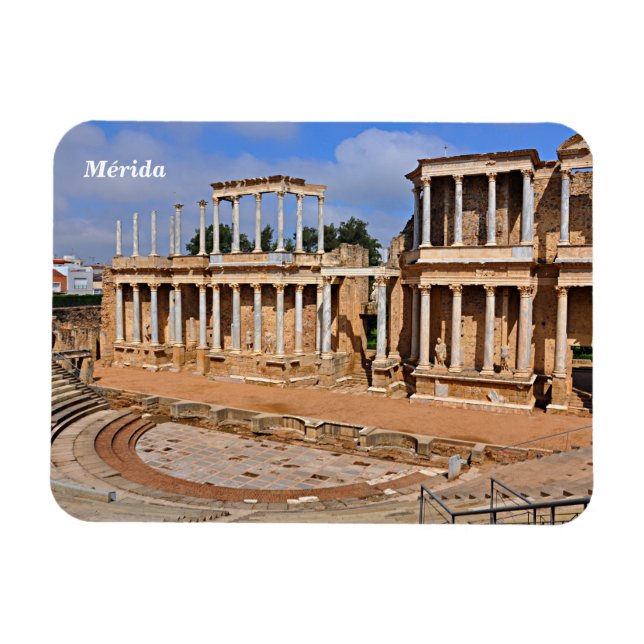 "Roman Theater" Magnet (Horisontell)