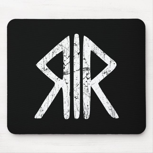 Roman Way Gods-religionens symbol för gammal antik Musmatta (Framsidan)
