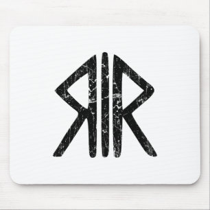 Roman Way Gods-religionens symbol för gammal antik Musmatta