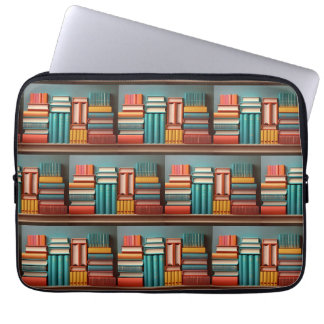 Romanbibliotek bok laptop fodral