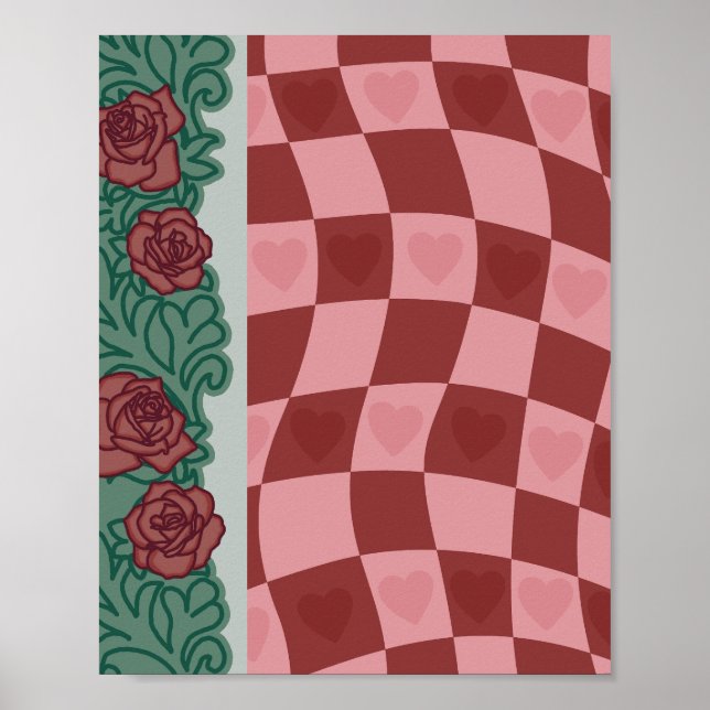 Romance Book Lover Poster (Framsidan)