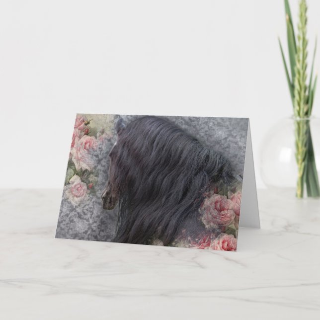 Romancing the Horse ~ Greeting Cards Kort (Framsida)