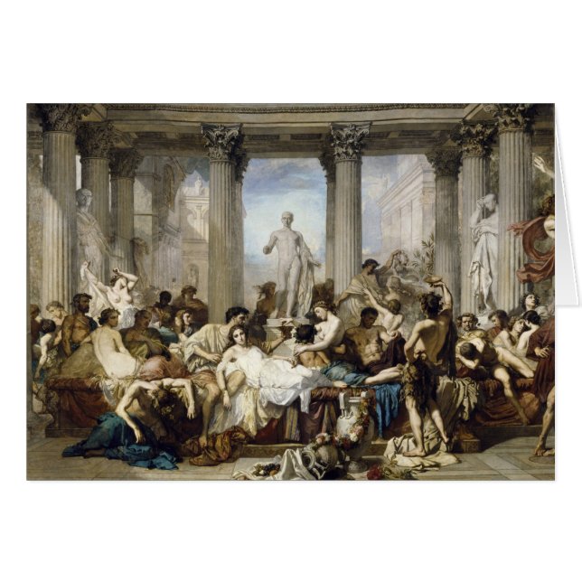 romandekadans hälsningskort (Framsidan Horizontal)