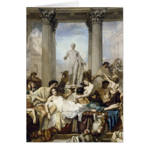 romandekadans hälsningskort