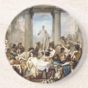 romandekadans underlägg sandsten