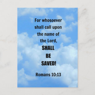 Romaner 10:13 vykort