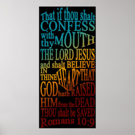 Romaner 10:9 Poster