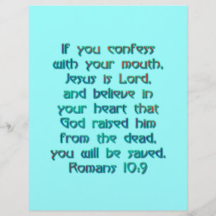 Romaner 10:9 reklamblad