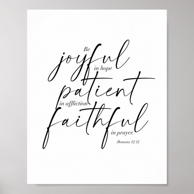 Romaner 12:12 poster (Framsidan)