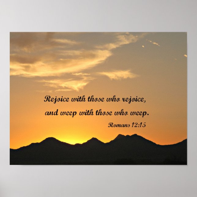 Romaner 12:15 poster (Framsidan)