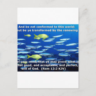 Romaner 12:2 vykort