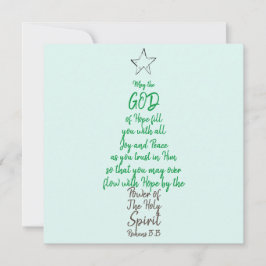 Romaner 15:13 God himmel och jul