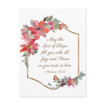 Romaner 15:13 Hoppets Gud, jul