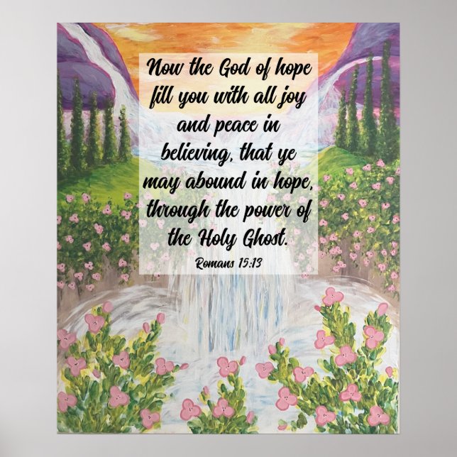 Romaner 15:13 Poster (Framsidan)