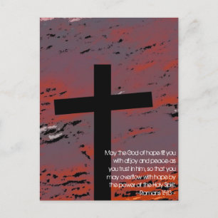 Romaner 15:13 vykort