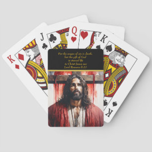 Romaner 6:23 Jesus vid kor Casinokort