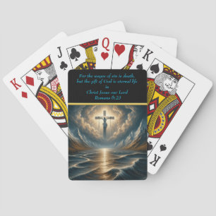 Romaner 6:23 Savior ovanför Vatten Casinokort