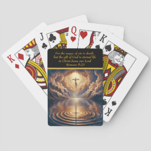 Romaner 6:23 Seger genom Kristus Sacrizfördraget Casinokort