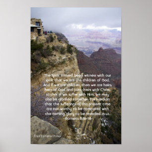 Romaner 8:16-18 Poster